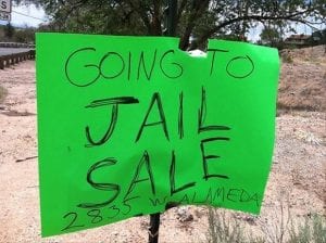 jail sign